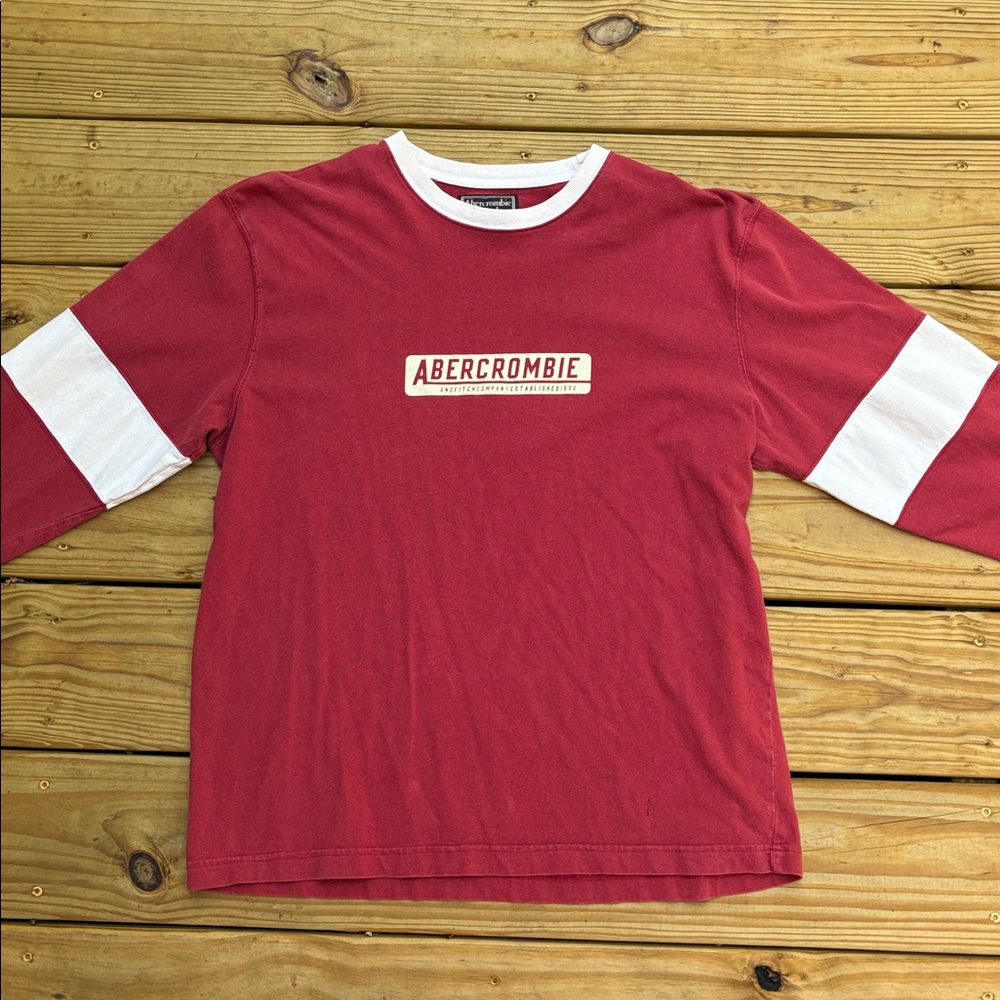 Vintage Y2K Abercrombie & Fitch Long Sleeve Tshirt - Picture 7 of 7